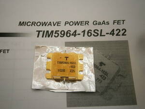  стоимость доставки 370 иен TIM5964-16 MMIC 5.76GHz.15W микро волна 