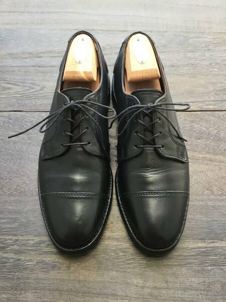 米 Allen Edmonds アレンエドモンズ レザーシューズ Cortland 8 D ブラック アメリカ製 park avenue