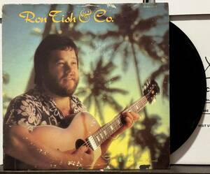 AOR Hawaii LP Mellow Hawaiian サイン入り Ron Tish & Co.　ハワイレコード