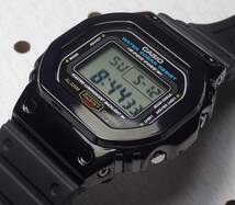 G-SHOCK DW-5600 スピードモデル メタルベゼル ブラック ノーロゴ_画像3