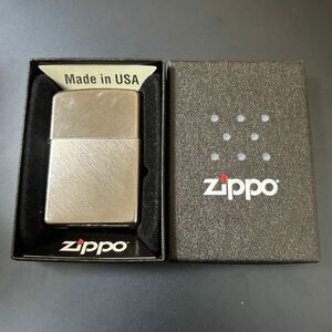 ZIPPO ライター　made in USA ジッポ シルバー