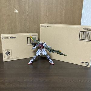 BANDAI METAL BUILD ストライクルージュ 本体のみ＋ METAL BUILD ランチャーストライカー 10th Ver. まとめ売り バンダイ メタルビルド