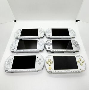 【ジャンク】PSP プレイステーションポータブル 本体　3000型　5台　1000型 1台　6台セット