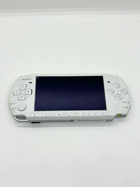 【美品】PSP 3000 プレイステーション ポータブル 本体 ホワイト 本体のみ 訳あり