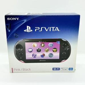 【美品】PlayStation Vita Wi-Fiモデル pch-2000 ピンクブラック 付属品完備