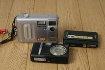 デジカメ３点「Finepix 1200」「Finepix F455」「Cybershot DSC-T77」　ジャンク!!　管Z8248_画像1