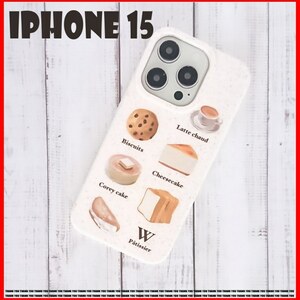 iPhone15 ケース V51 パン シリーズ 新作 新品 未使用 ファッション 衝撃吸収 ギフト 保護 韓国風 高級感 おし