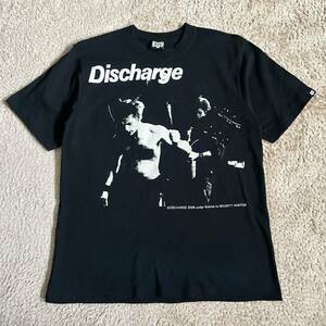 [中古品/Mサイズ] BOUNTY HUNTER, バウンティーハンター, DISCHARGE, ディスチャージ, コラボTシャツ②