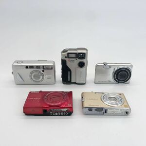 12【他にも出品中】デジタルカメラ 5台セット まとめ売り LUMIX Nikon CASIO Panasonic SONY PENTAX OLYMPUS FUJIFILM