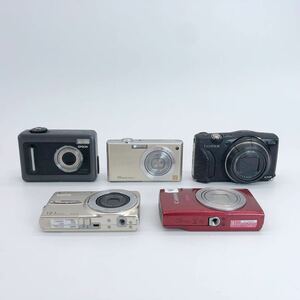 16【他にも出品中】デジタルカメラ 5台セット まとめ売り Canon SONY FinePix Nikon FUJIFILM OLYMPUS