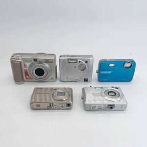 20【他にも出品中】デジタルカメラ 5台セット まとめ売り SONY Canon PENTAX Panasonic デジカメ