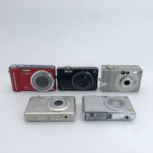 27【他にも出品中】デジタルカメラ 5台セット まとめ売り Canon SONY デジカメ CASIO OLYMPUS Nikon