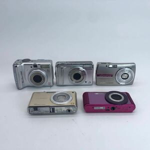40【他にも出品中】デジタルカメラ 5台セット まとめ売り CASIO FUJIFILM SONY OLYMPUS カシオ