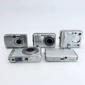 97【他にも出品中】デジタルカメラ 5台セット まとめ売り FUJIFILM カシオ デジカメ Panasonic Nikon