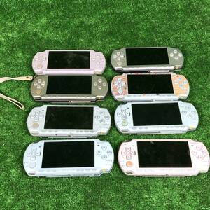 235 / SONY PlayStation PSP2000本体 8台セット（未チェック・ジャンク）プレイステーションポータブル