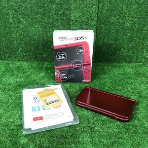 248 New NINTENDO 3DSLL body metallic red nintendo Nintendo metallic red box attaching 