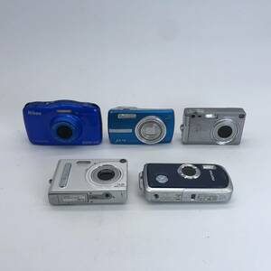83【他にも出品中】デジタルカメラ 5台セット まとめ売り Canon IXY FUJIFILM CASIO コンパクトデジタルカメラ