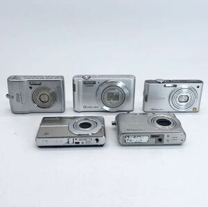 112【他にも出品中】デジタルカメラ 5台セット まとめ売り Panasonic デジカメ Canon FUJIFILM CASIO