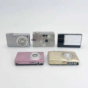 69【他にも出品中】デジタルカメラ 5台セット まとめ売り CASIO デジカメ SONY Nikon