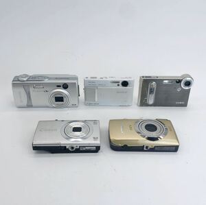 53【他にも出品中】デジタルカメラ 5台セット まとめ売り SONY Panasonic OLYMPUS