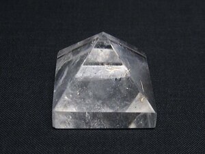 銀座東道◆極品天然AAAAAヒマラヤ水晶ピラミッド[T600-2259]