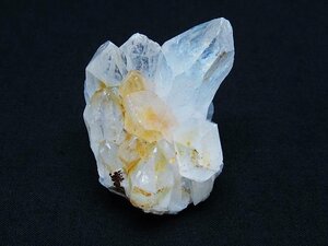 銀座東道◆天然石最高級品アーカンソー州産水晶クラスター[T618-6682]