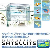 スドー プラスチック 外掛式産卵飼育ボックス サテライト 1.2L用_画像5