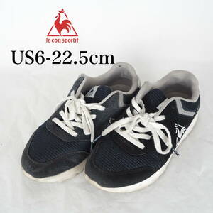 MK6106*le coq sportif*ルコックスポルティフ*レディーススニーカー*US6-22.5cm*ネイビー