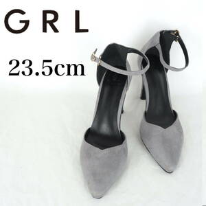 MK6240*GRL*グレイル*レディースパンプス*23.5cm*グレー