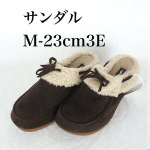 MK6335*レディースサンダル*M-23cm3E*こげ茶