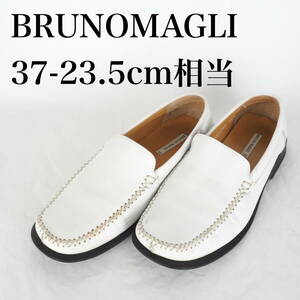 MK6357*BRUNO MAGLI*ブルーノマリ*レディースシューズ*36.5-23.5cm相当*白