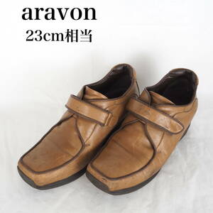 MK6382*aravon*アラヴォン*レディースシューズ*23cm相当*茶