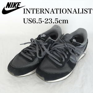 MK6493*NIKE INTERNATIONALIST*ナイキ インターナショナリスト*レディーススニーカー*US6.5-23.5cm*グレー