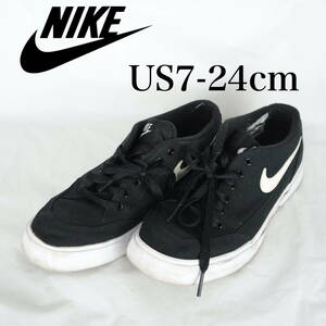 MK6563*NIKE* Nike * женский спортивные туфли *US7-24cm* чёрный 