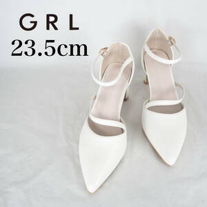 MK6712*GRL*グレイル*レディースパンプス*23.5cm*白