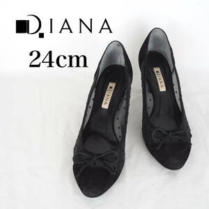 MK6384*DIANA* Diana * lady's pumps *24cm* black *