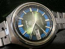 SEIKO advan 7019-7220 自動巻き セイコー 稼動品 カットガラス 腕時計_画像5