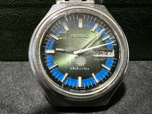 SEIKO advan 7019-7220 自動巻き セイコー 稼動品 カットガラス 腕時計