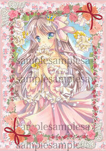 Art hand Auction Illustration ☆ Original ☆ Rose ☆ Lamica B5 ☆ Set of 3 ☆ Not hand-drawn, Comics, Anime Goods, others