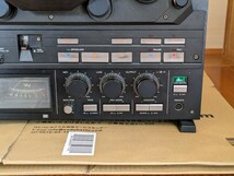 TEAC X-2000M オープンリールデッキ リモコン付き 通電OK現状品_画像3