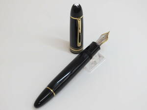 (a-5) MONTBLANC Montblanc Meister shute.k4810 fountain pen pen .:18K-750