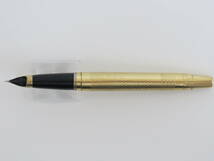 (b-3)　SHEAFFER　シェーファー　ゴールドカラー　万年筆_画像4