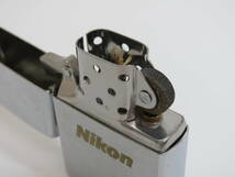 (d-1)　ZIPPO　ジッポ　Nikon / ニコン　オイルライター　1997年_画像6