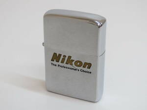 (d-3)　ZIPPO　ジッポ　Nikon / ニコン　オイルライター　1978年