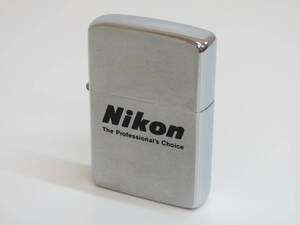 (d-5)　ZIPPO　ジッポ　Nikon / ニコン　オイルライター　1976年