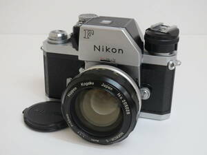 (e-7)　Nikon　ニコン　F　アイレベル　フォトミック　FTNファインダー / NIKKOR-S Auto 1:1.2 f=55mm　フィルムカメラ