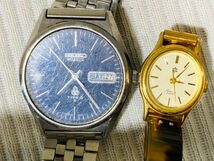 kmo34▼腕時計 10点おまとめ/レディース メンズウォッチ SEIKO.CITIZEN.ORIENT 未稼働 ジャンク時計▼_画像8