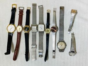 kmo17▼腕時計 10点おまとめ/レディース メンズウォッチ SEIKO.CITIZEN.CASIOなど 未稼働 ジャンク時計▼