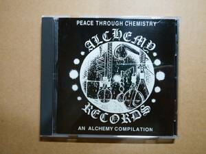 V.A./PEACE THROUGH CHEMISTRY - AN ALCHEMY COMPILATION [CD] paranoia/melvins/poison idea/rich kids on lsd/neurosis/sacrilege b.c. др. 