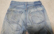 ◎絶品◎名作・貴重◎LVC LEVI'Sリーバイス 44501 ビンテージUSEDリメイク加工大戦モデル W32(81cm) 赤耳 BIG-E 日本製 _画像6